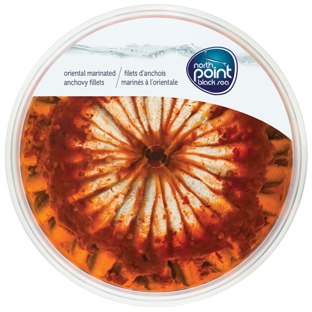 Acıbiber Soslu Hamsi Balığı Filetosu