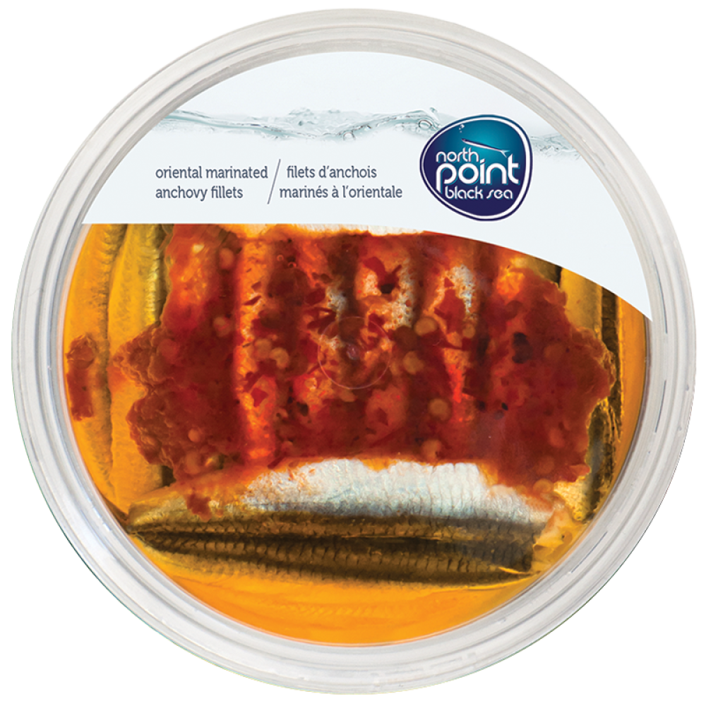 Acıbiber Soslu Hamsi Balığı Filetosu