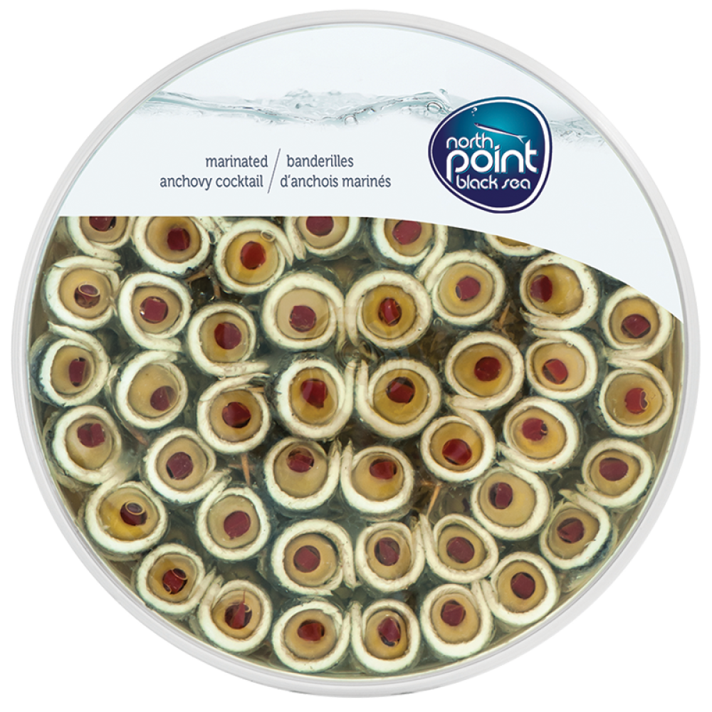 Zeytinli Hamsi Balığı Filetosu (Banderil)