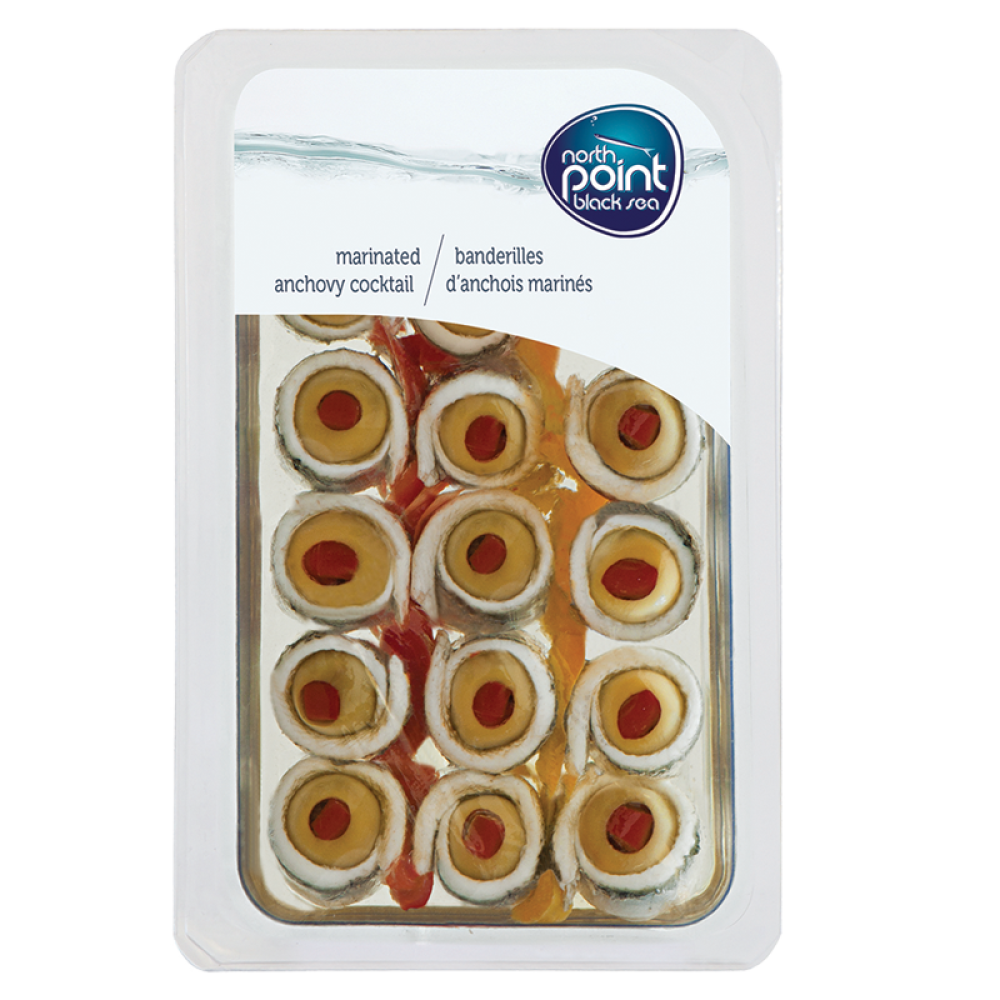 Zeytinli Hamsi Balığı Filetosu (Banderil)