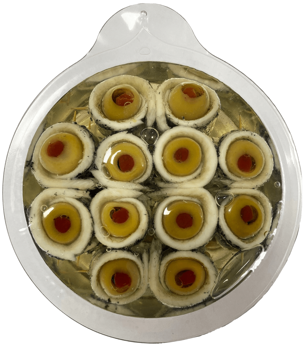 Zeytinli Hamsi Balığı Filetosu (Banderil)