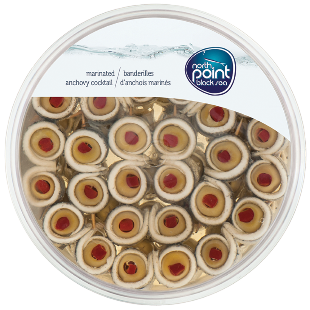 Zeytinli Hamsi Balığı Filetosu (Banderil)